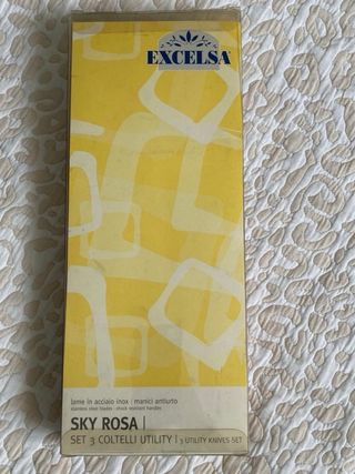 Set Coltelli EXCELSA in acciaio inox
