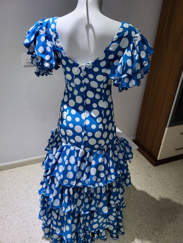 Traje de flamenca. Talla 38