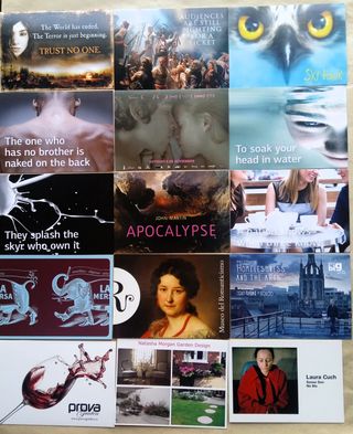 LOTE 87 POSTALES DIFERENTES