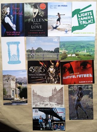 LOTE 87 POSTALES DIFERENTES