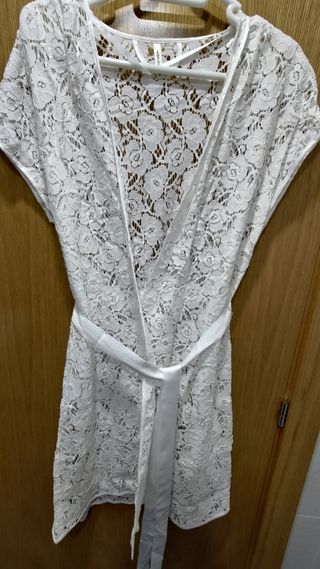 Conjunto bata y camisón. Ideal novias