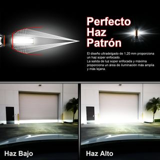 Bombilla LED H4 9000LM 6000K