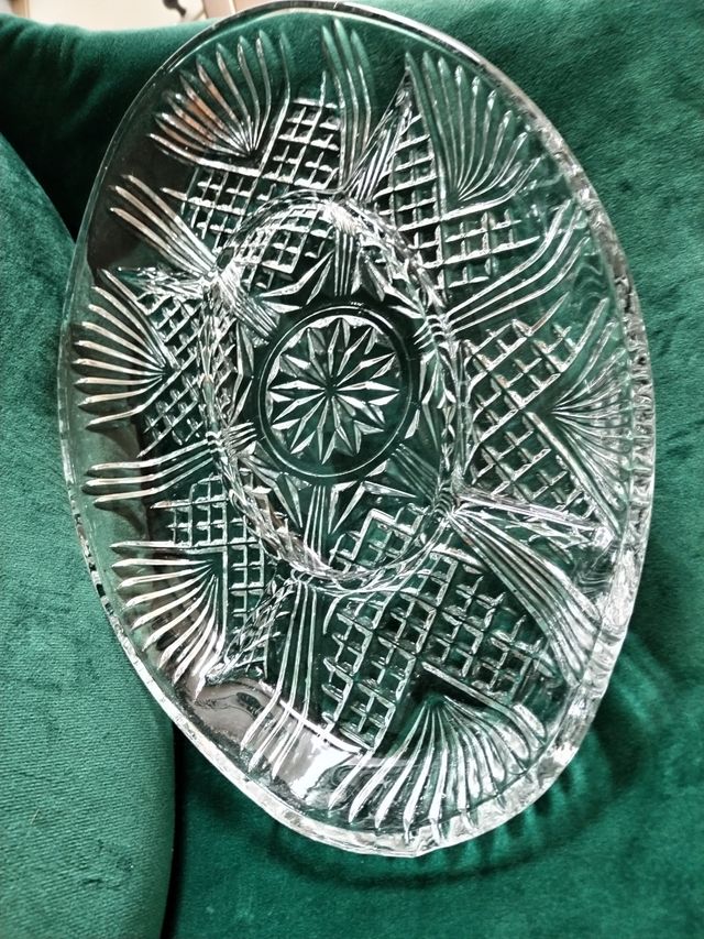 Piatto ovale per antipasti vintage