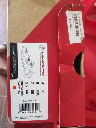 Zapatillas ciclismo carretera 41