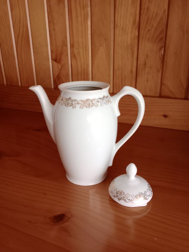 Cafeteras de porcelana 