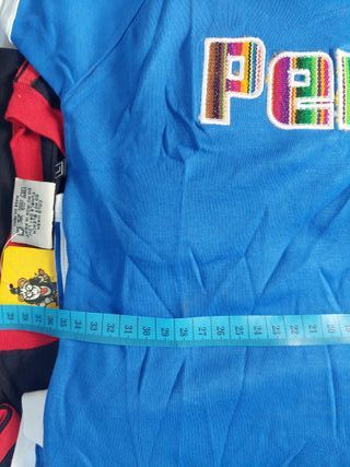 Polo peruano mujer entallado bordado