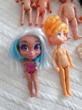 Lote de Muñecas pequeñas  7 muñecas x 5€ 