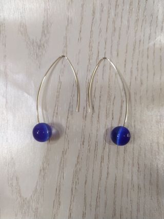 Pendientes Plata y cuarzo