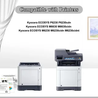 Pack 4 Tóner Kyocera TK5270 con chip NUEVO