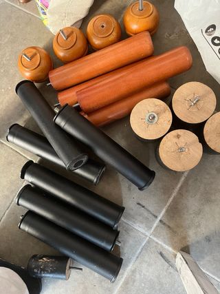 4 patas para camas o sofas