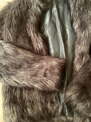 Jaqueta pelo sintetico chica