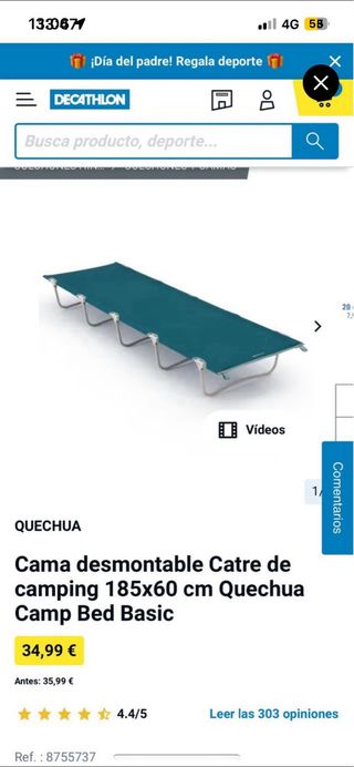 Catres de decathlon