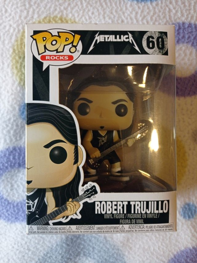 Robert Trujillo Funko Metallica novo