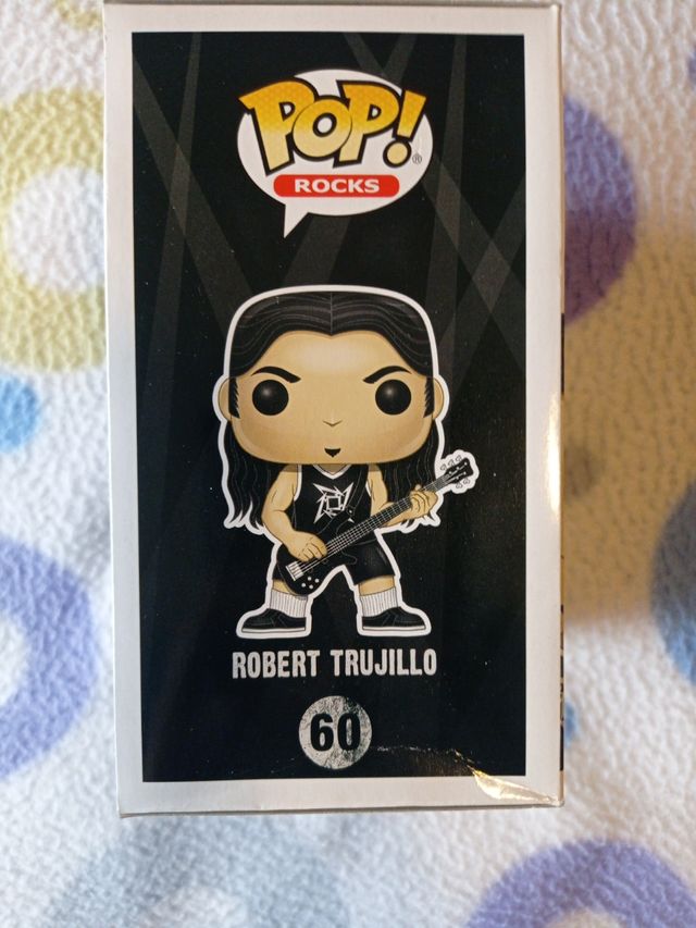 Robert Trujillo Funko Metallica novo