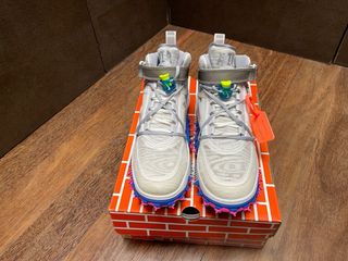 Nike Air Force 1 Mid Off-White Blanco: Talla 46 EU