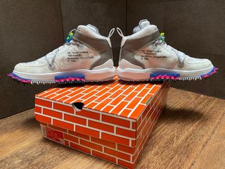 Nike Air Force 1 Mid Off-White Blanco: Talla 46 EU