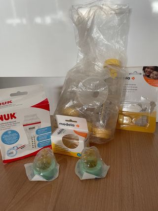 Sacaleches Medela + pack accesorios 