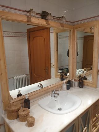 Mueble baño y espejo