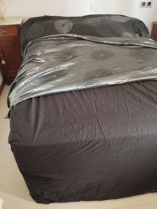 Funda de Edredón con bordado.