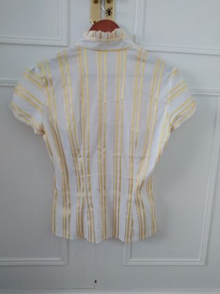 Victoria Durán Camisa de verano manga corta T40