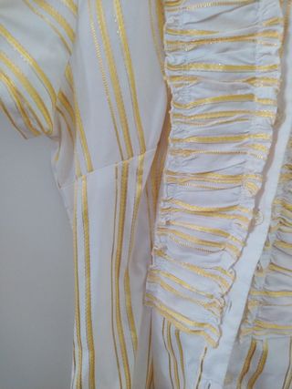 Victoria Durán Camisa de verano manga corta T40