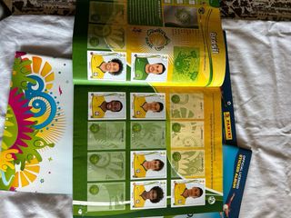Almbun cromos Futbol Mundial Brasil 2014