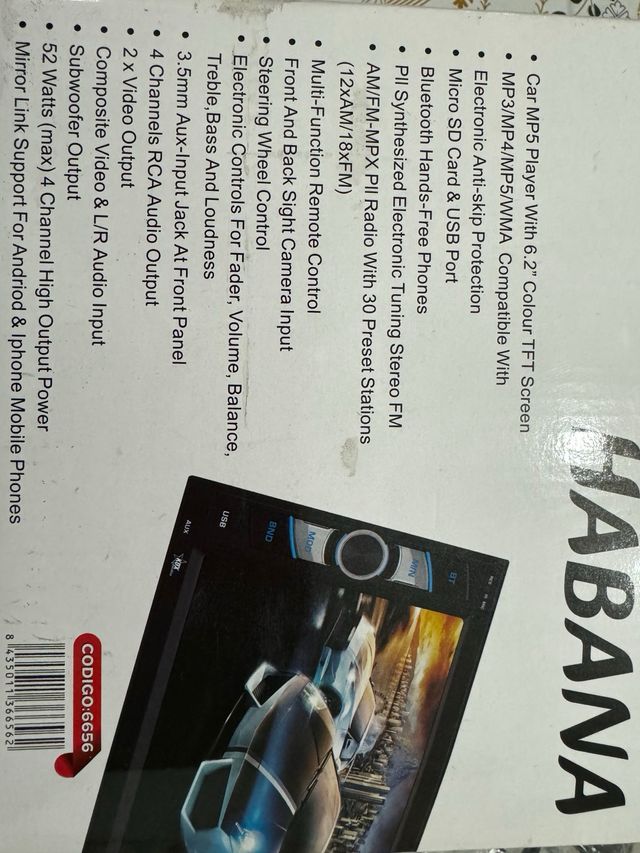 Equipo multimedia Habana KDX-6656