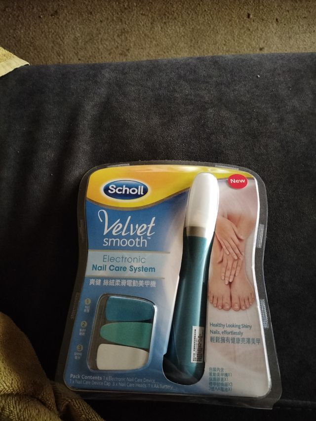 Lima uñas eléctrica nueva Schooll multifunción