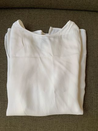 Blusa blanca de Zara
