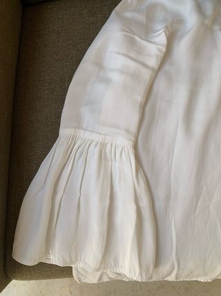 Blusa blanca de Zara