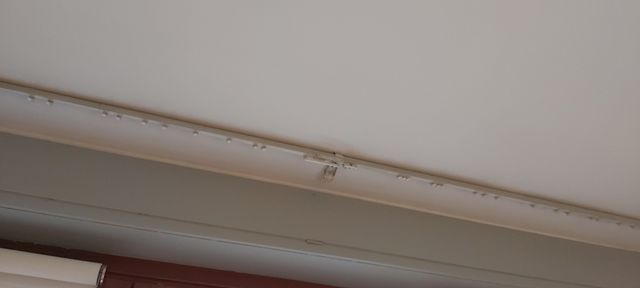 Tende organza arancio e rosse