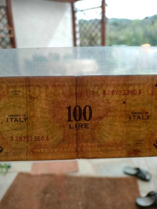 Banconota 100 lire del 1943