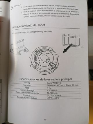 Aspirador Robot Prixton Spire wifi 916