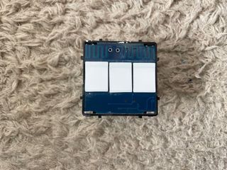 Frontal dorado+interruptores con dimmer BSEED