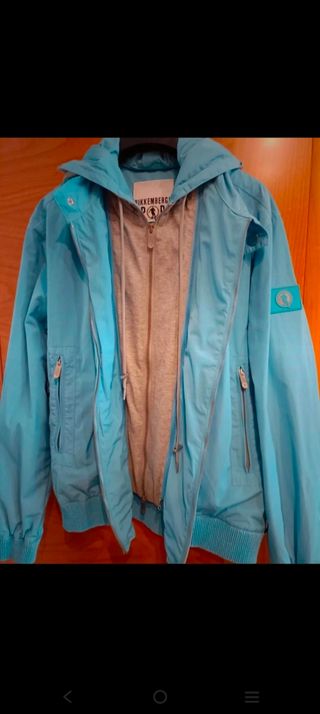 Chaqueta impermeable hombre Bikkembergs