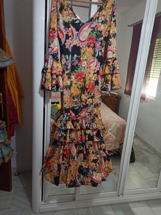 Traje flamenca