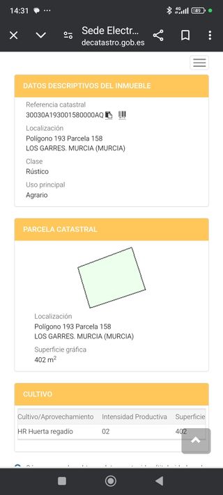 Terreno en venta