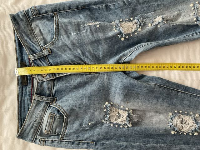 Pantalón vaquero roto MD