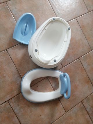 Orinal con adaptador. 3 en 1