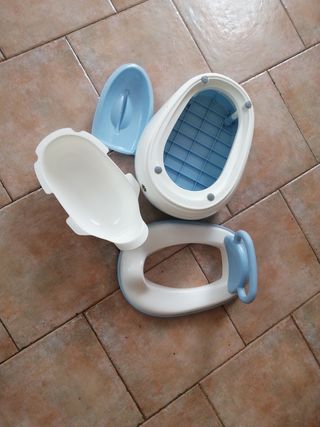 Orinal con adaptador. 3 en 1