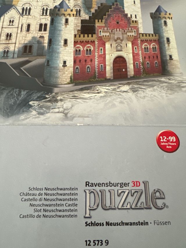 Puzzle 3D Castillo de Neuschwanstein