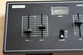 Mezclador de Micro Vintage Sony MX-4