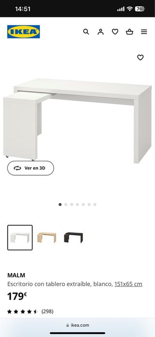 Mesa escritorio