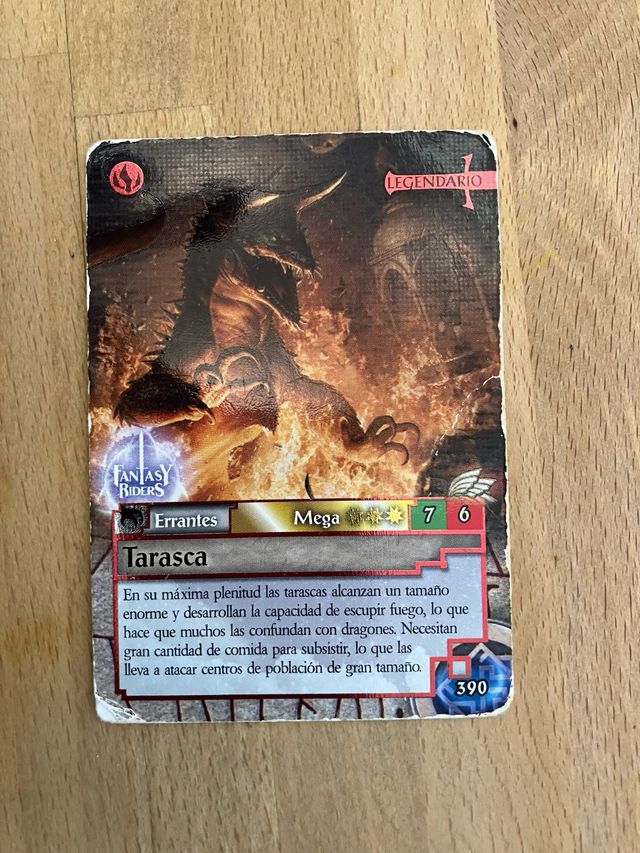 Cartas fantasy riders colección 2