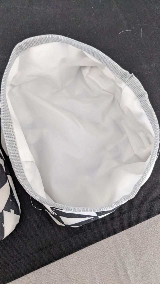 Ciotole pieghevoli per cane in stoffa