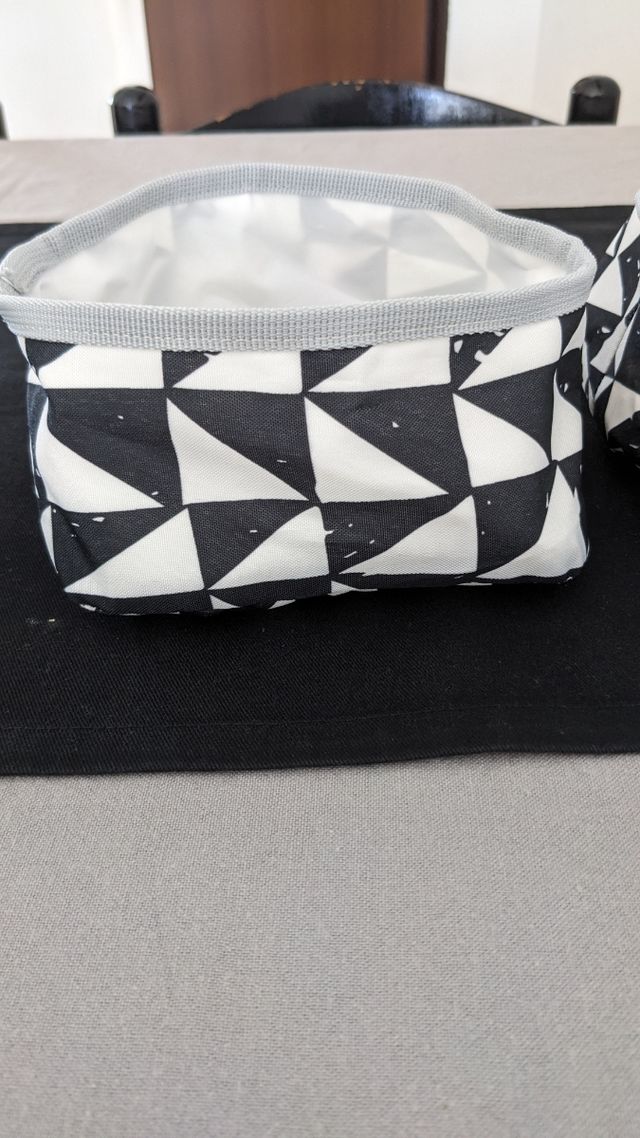 Ciotole pieghevoli per cane in stoffa