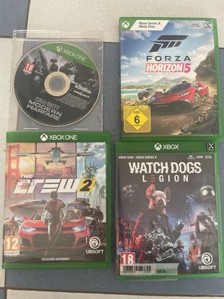 Xbox one call of duty crew2 forza watch d