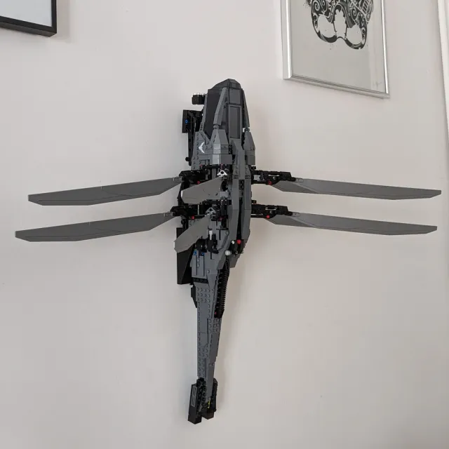 KIT Supporto Muro Wall Mount per LEGO Ornithopter