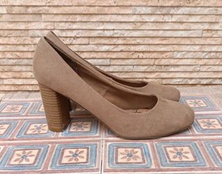 OFERTA! Zapatos de tacón 38 antelina