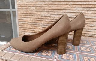 OFERTA! Zapatos de tacón 38 antelina